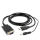GEMBIRD Adapter GEMBIRD A-HDMI-VGA-03-6 (HDMI M - D-Sub (VGA), Jack stereo 3,5 mm M; 1,8m; kolor czarny) - 1351653 - zdjęcie 2